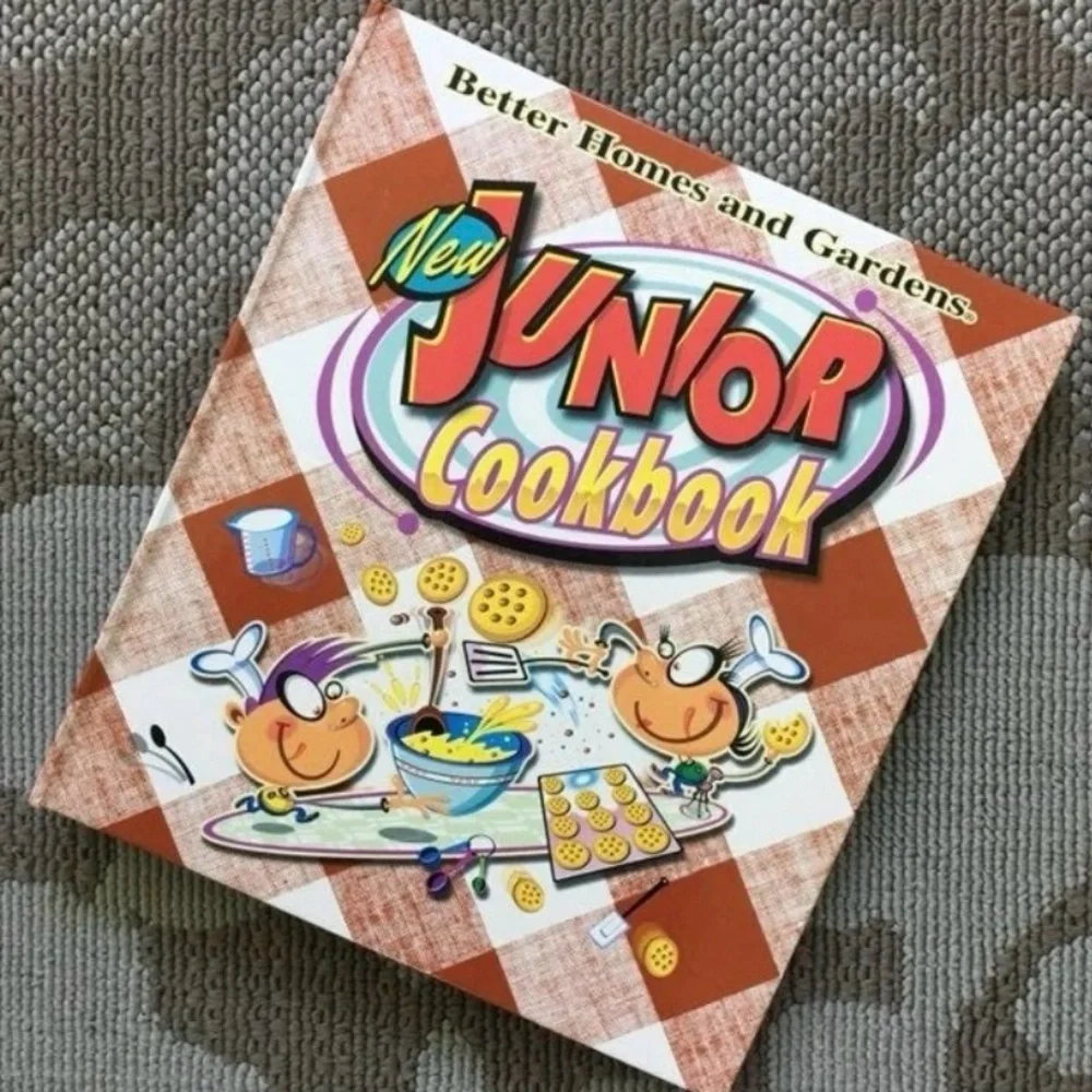 “NEW JUNIOR COOKBOOK” Better Homes & Gardens 6th Ed. Hardcover Spiral Bound